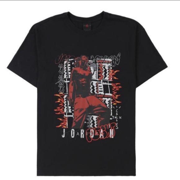 Jordan Other - Travis Scott Jordan 1 retro XL tee shirt